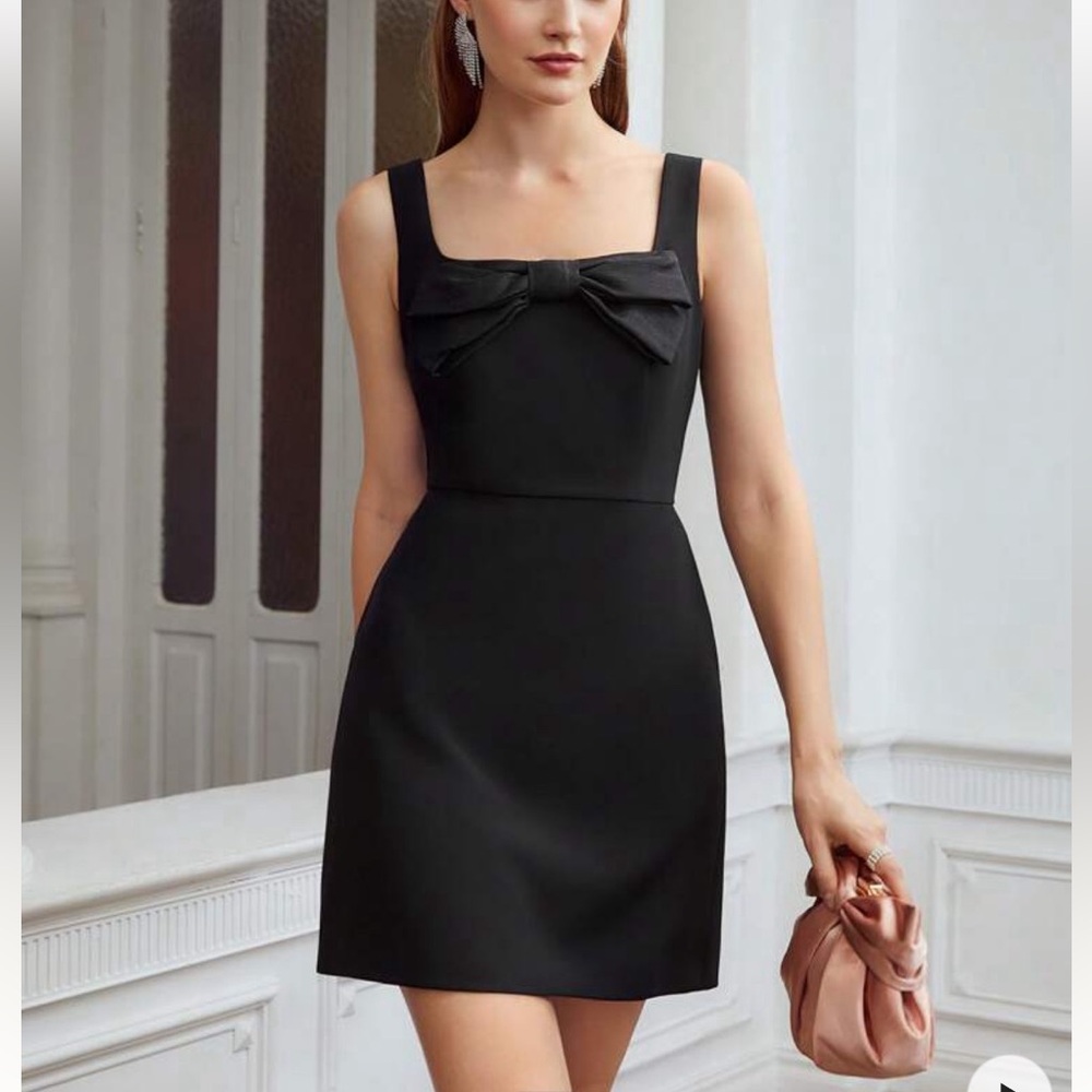 BLACK MINI DRESS